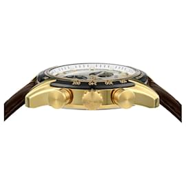 Versace-Versace V-Ray Strap Watch-Golden,Metallic