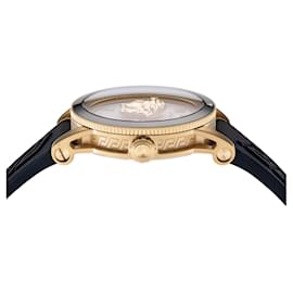 Versace-Versace V-Palazzo Silicone Watch-Golden,Metallic