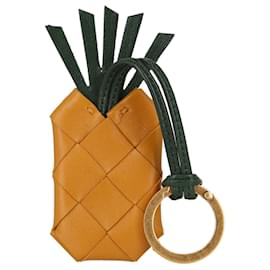 Bottega Veneta-Bottega Veneta Pineapple Leather Key Ring-Multiple colors