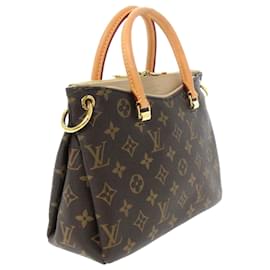 Louis Vuitton-Louis Vuitton Brown Monogram Pallas Satchel-Brown