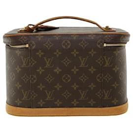 Louis Vuitton-LOUIS VUITTON Monogram Nice Hand Bag 2way M47280 LV Auth 32437-Monogram