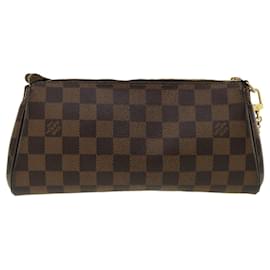 Louis Vuitton-LOUIS VUITTON Damier Ebene Eva Shoulder Bag 2way N55213 LV Auth 32419-Other