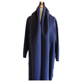Hôtel Particulier HOTEL PARTICULIER OVERSIZED NAVY BLUE COAT 100% neuf Navy blue