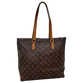 Louis Vuitton-LOUIS VUITTON Monogram Cabas Mezzo Tote Bag M51151 LV Auth ro469-Other