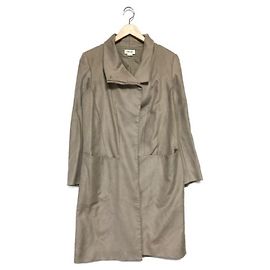 Casaco funil HELMUT LANG Crombie Moleskin W Cinza