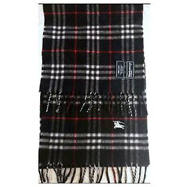 Burberry Sciarpe da uomo Nero