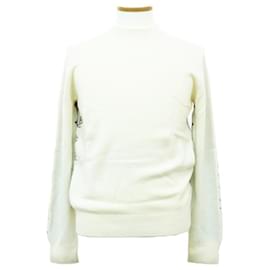 Louis Vuitton-Louis Vuitton Monogram Sweater-White,Grey
