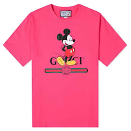 Gucci-Gucci x Disney Mickey Mouse T-shirt-Pink