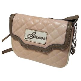 Bolsa Guess Rosa de pele Rosa