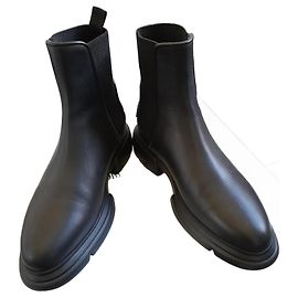 Emporio Armani ankle boots Nero
