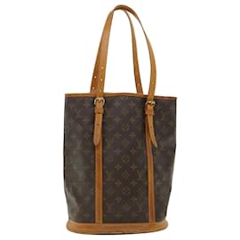 Louis Vuitton-LOUIS VUITTON Monogram Bucket GM Shoulder Bag M42236 LV Auth ar7759b-Other