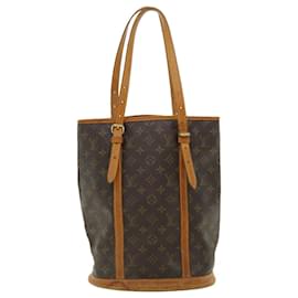 Louis Vuitton-LOUIS VUITTON Monogram Bucket GM Shoulder Bag M42236 LV Auth ar7759b-Other
