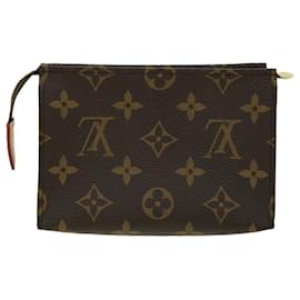 Louis Vuitton-Louis Vuitton Monogram Poche Toilette 15 Marsupio M47546 LV Auth ki2391-Altro