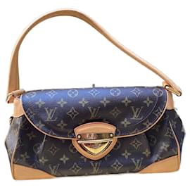 Louis Vuitton-Erhabene Beverly-Tasche in hervorragendem Zustand von Louis Vuitton-Braun