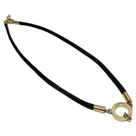 Fendi-FENDI necklace Christmas Gift Present Bonus Luxury Fashion-Black,Golden