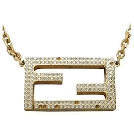Fendi-FENDI FF Monogram/Square/Zucca-Metallic