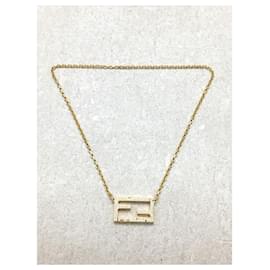 Fendi-FENDI FF Monogram/Square/Zucca-Metallic