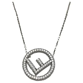 Fendi-Fendi Necklace-Silver hardware