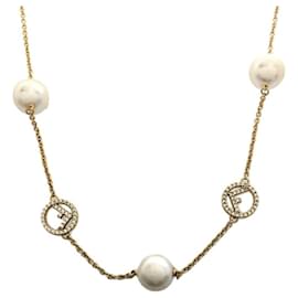 Fendi-Fendi Necklace-Gold hardware