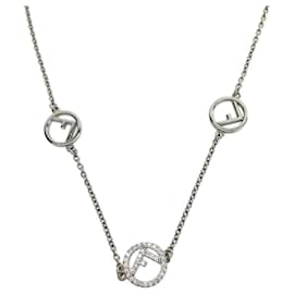 Fendi-Fendi Necklace-Silver hardware