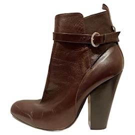 Vivienne Westwood-Vivienne Westwood Ankle boots in a dark chestnut brow-Brown,Chestnut