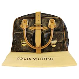 LOUIS VUITTON LOUIS VUITTON Manhattan GM Handbag M40025 Monogram canvas  Brown Used Women LV M40025｜Product Code：2101216150362｜BRAND OFF Online Store