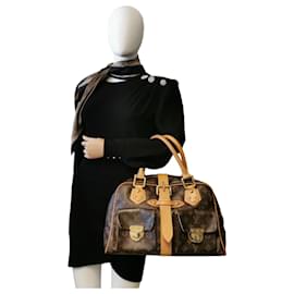 LOUIS VUITTON Manhattan PM Bolso para mujer M40026 Lienzo ref.209879 - Joli  Closet