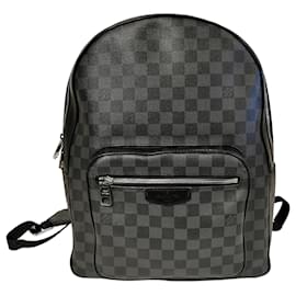 Louis Vuitton-Louis Vuitton Josh Backpack Damier Graphite Canvas-Other