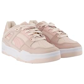 Puma-Slipstream Invdr Prm Wns in Pink Leather-Pink