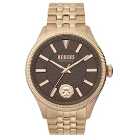 Versus Versace-Versus Versace Colonne Bracelet Watch-Pink