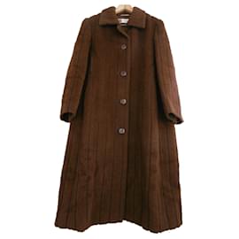 Pierre Balmain Wool Coat Brown