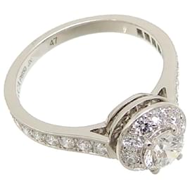 Van Cleef & Arpels-*Van Cleef & Arpels #47 Iconu Diamond Ladies Ring-Silvery