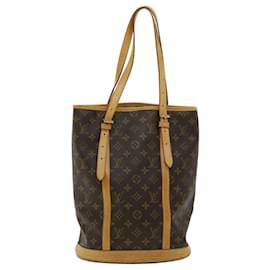 Louis Vuitton-LOUIS VUITTON Monogram Bucket GM Shoulder Bag M42236 LV Auth rd3475-Other