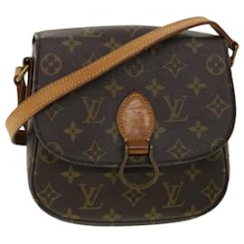 Louis Vuitton-LOUIS VUITTON Monogram Saint Cloud MM Shoulder Bag M51243 LV Auth am3221-Monogram