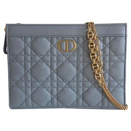 Clutch Dior Caro Cinza