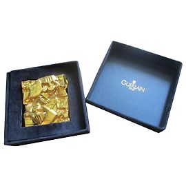 Autre Marque Briefbeschwerer Flakon aus vergoldetem Messing Golden