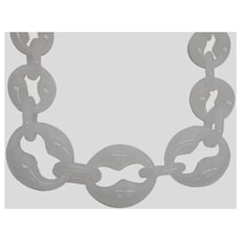 Prada-*Prada Plex Chain Necklace-White