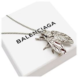 *Collana con motivo ape Balenciaga Argento