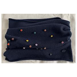 Chanel-Scarves-Multiple colors,Navy blue