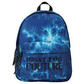 Autre Marque Versace Jeans Sac à dos à logo tie-dye Bleu