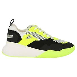 Stella Mc Cartney Baskets Stella McCartney en maille fluo Multicolore