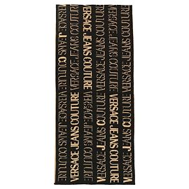 Versace Jeans Couture Versace Jeans Metallic Logo Scarf Black