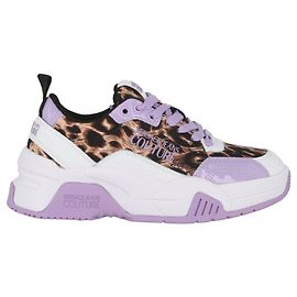 Versace Jeans Couture Sneakers Versace Jeans con stampa leopardata Nero