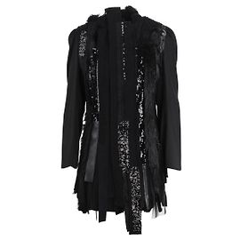 Comme Des Garcons Giacca Con Inserti Nero