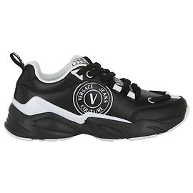 Versace Jeans Couture Versace Jeans Printed Logo Patch Sneakers Black