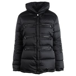 Sonia Rykiel Down Jacket With Zip Black