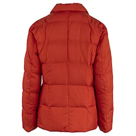 Issey Miyake-Red Down Jacket-Red