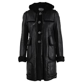 Autre Marque-Charles Anastase Leather Coat-Black