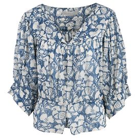 Stella Mc Cartney Blusa Estampada Stella McCartney Branco Azul