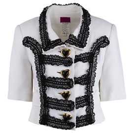 Christian Lacroix Laced Jacket White